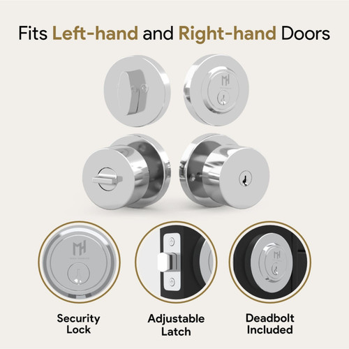 Mega Handles | Brass Door Knobs | Buena Collection