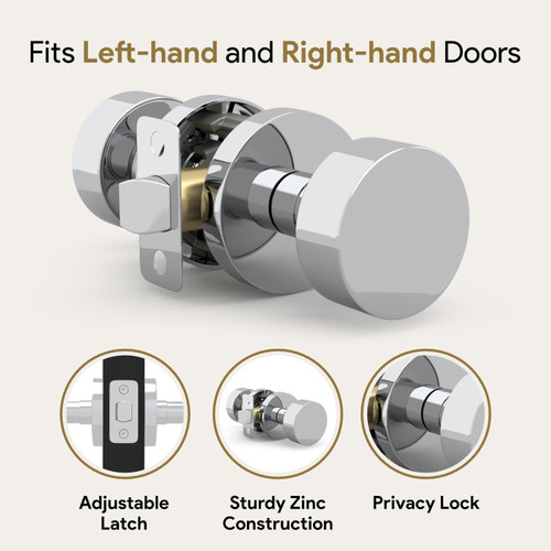 Mega Handles | Brass Door Knobs | Buena Collection
