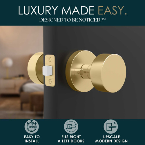 Mega Handles | Brass Door Knobs | Buena Collection
