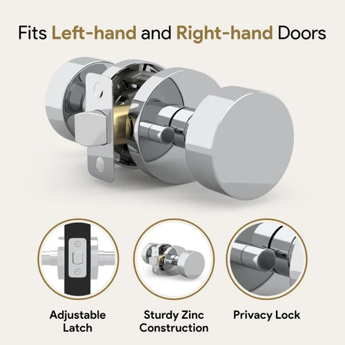 Mega Handles | Brass Door Knobs | Buena Collection