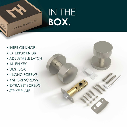 Mega Handles | Brass Door Knobs | Buena Collection