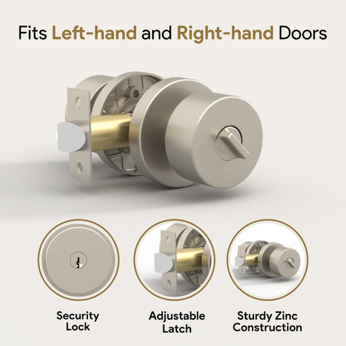 Mega Handles | Brass Door Knobs | Buena Collection