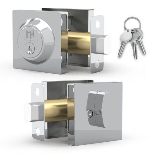 Mega Handles | Door Hardware | Square Deadbolt