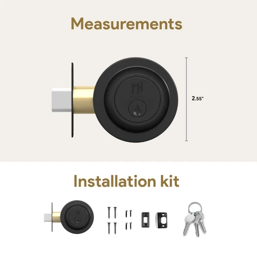Mega Handles | Door Hardware | Round Deadbolt
