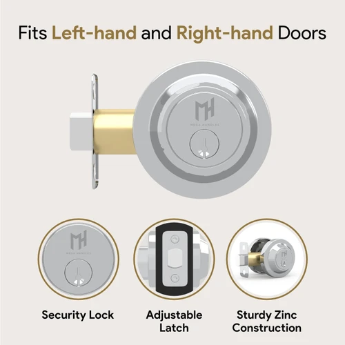 Mega Handles | Door Hardware | Round Deadbolt