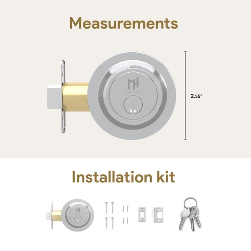 Mega Handles | Door Hardware | Round Deadbolt