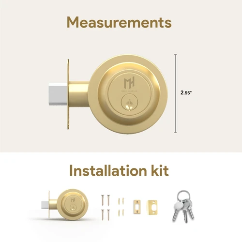 Mega Handles | Door Hardware | Round Deadbolt