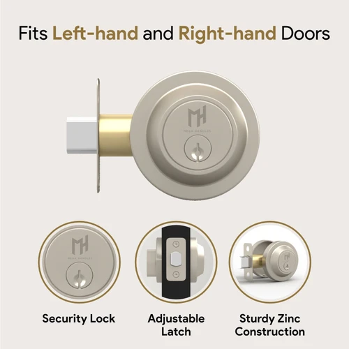 Mega Handles | Door Hardware | Round Deadbolt