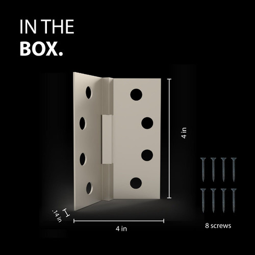 Mega Handles | Door Hinge | 4" Square Barrel Hinge