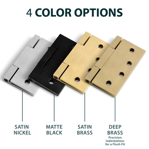 Mega Handles | Door Hinge | 4" Square Barrel Hinge