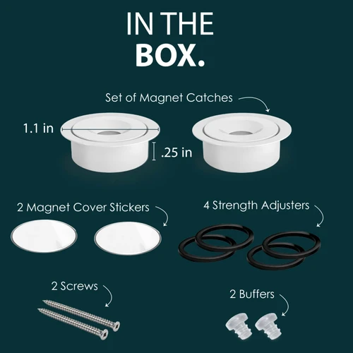 Mega Handles | Door Hardware | Concealed Magnet Catch