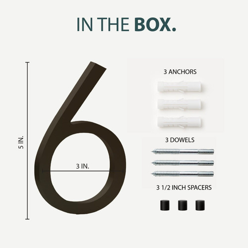 Mega Handles | Address Numbers | House Numbers