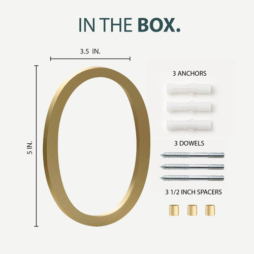 Mega Handles | Address Numbers | House Numbers