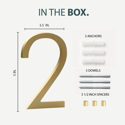 Mega Handles | Address Numbers | House Numbers