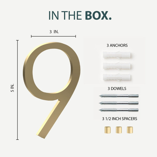 Mega Handles | Address Numbers | House Numbers