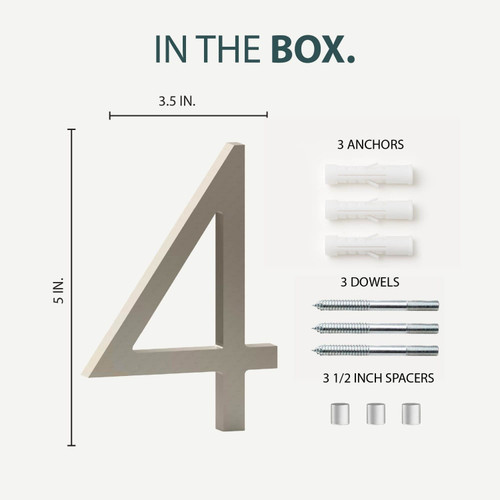 Mega Handles | Address Numbers | House Numbers