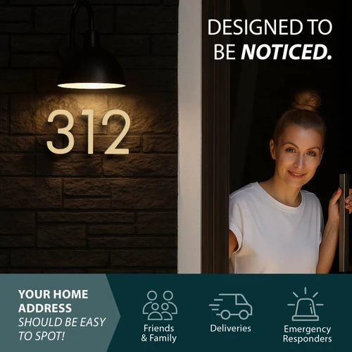 Mega Handles | Address Numbers | House Numbers