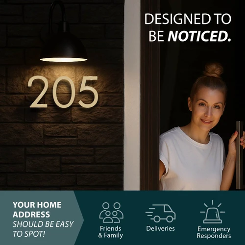 Mega Handles | Address Numbers | House Numbers