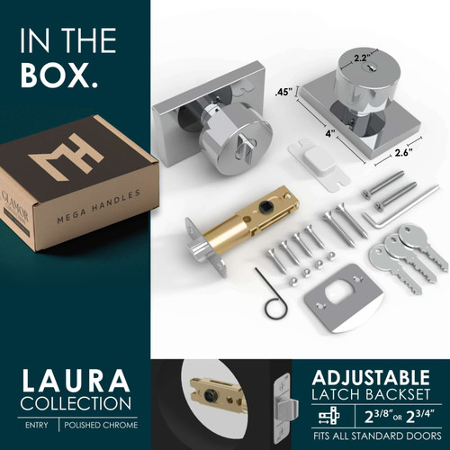 Mega Handles | Modern Door Knobs | Laura Collection