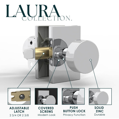 Mega Handles | Modern Door Knobs | Laura Collection