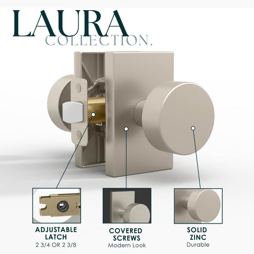 Mega Handles | Modern Door Knobs | Laura Collection