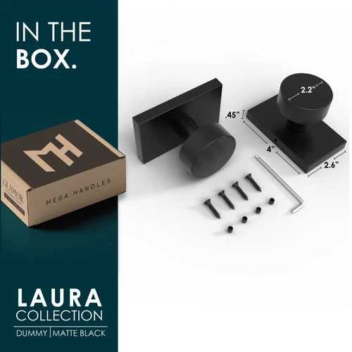 Mega Handles | Modern Door Knobs | Laura Collection