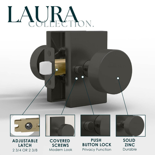 Mega Handles | Modern Door Knobs | Laura Collection