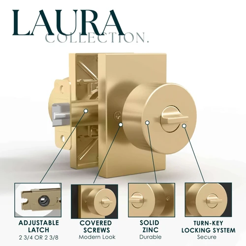Mega Handles | Modern Door Knobs | Laura Collection