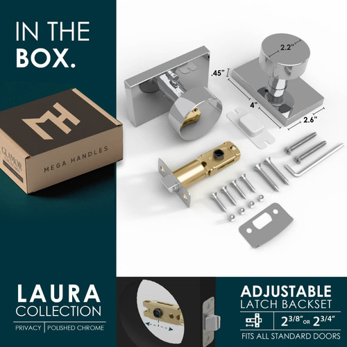 Mega Handles | Modern Door Knobs | Laura Collection