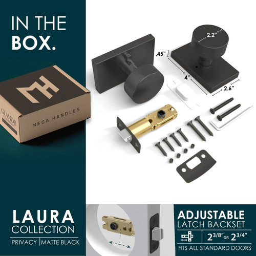 Mega Handles | Modern Door Knobs | Laura Collection