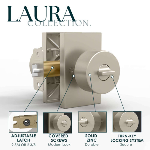 Mega Handles | Modern Door Knobs | Laura Collection