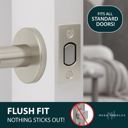 Mega Handles | Door Hardware | Magnetic Tubular Latch