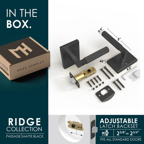 Mega Handles | Door Lever | Ridge Collection