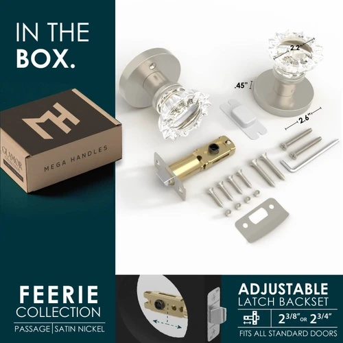 Mega Handles | Crystal Door Knobs | Féerie Collection