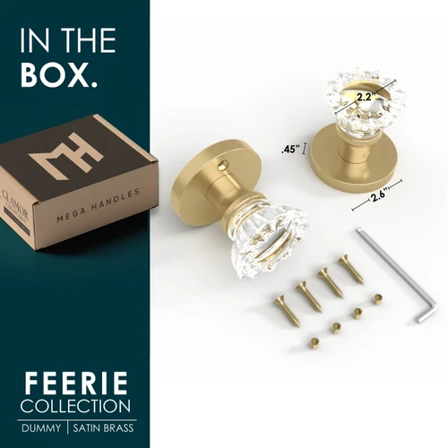 Mega Handles | Crystal Door Knobs | Féerie Collection