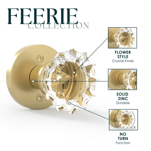 Mega Handles | Crystal Door Knobs | Féerie Collection