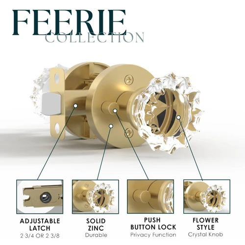 Mega Handles | Crystal Door Knobs | Féerie Collection