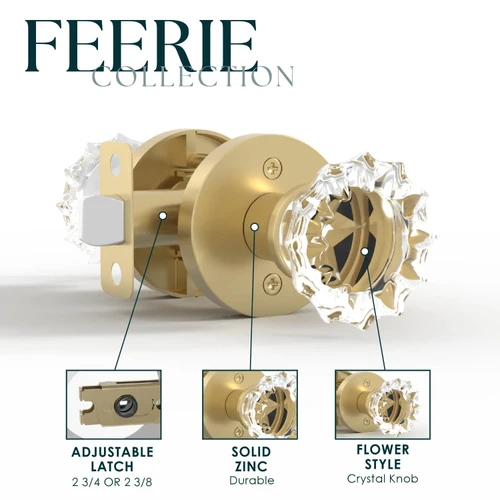 Mega Handles | Crystal Door Knobs | Féerie Collection