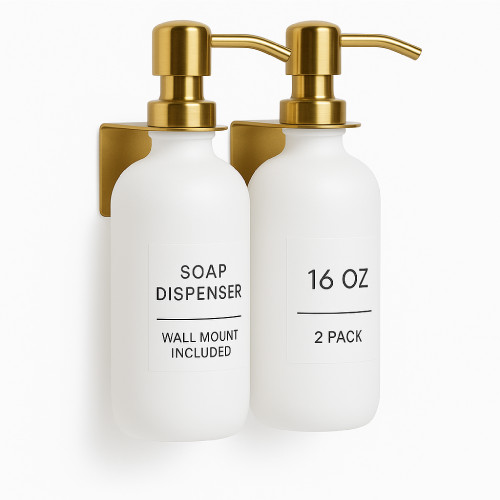 Mega Handles | Bath Accessories | Modern Soap Dispenser