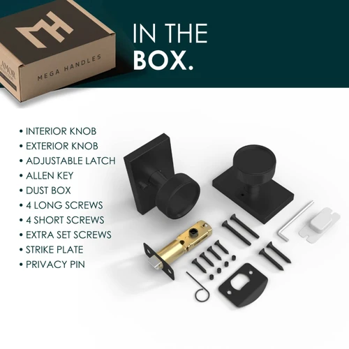 Mega Handles | Door Knob | Barton Collection