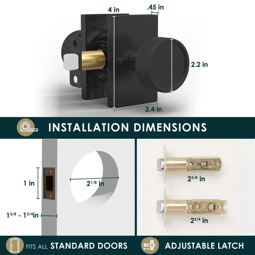 Mega Handles | Door Knob | Barton Collection