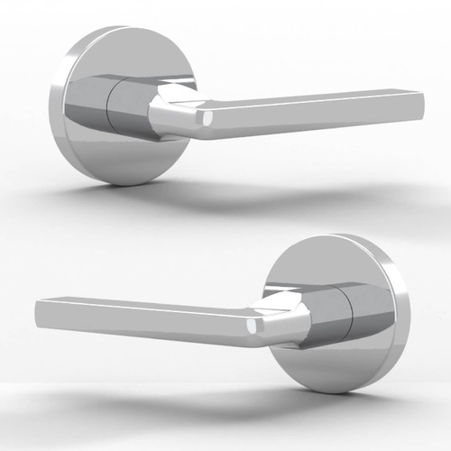 Mega Handles | Modern Round Door Lever | Ralph Collection