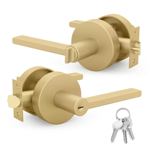 Mega Handles | Modern Round Door Lever | Ralph Collection