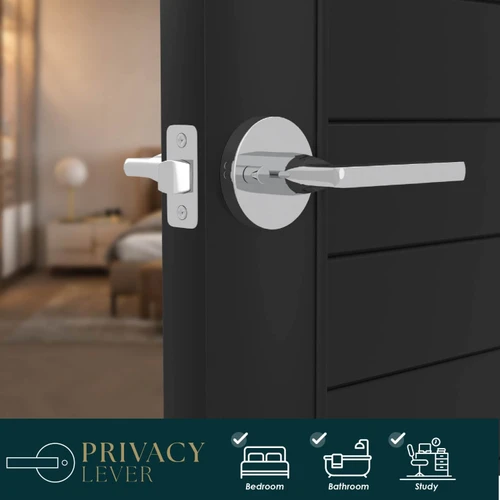 Mega Handles | Modern Round Door Lever | Ralph Collection