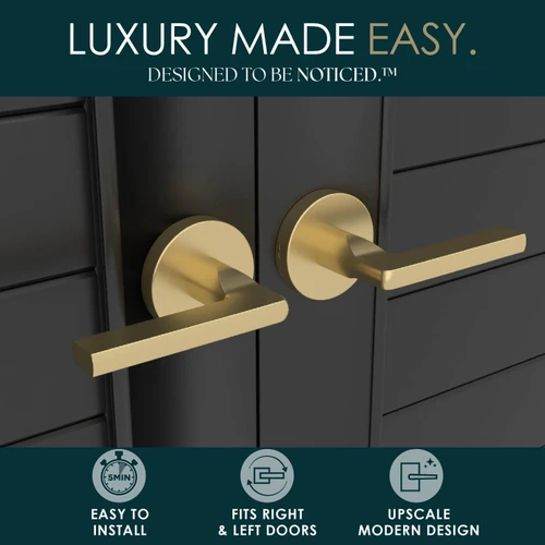 Mega Handles | Modern Round Door Lever | Ralph Collection