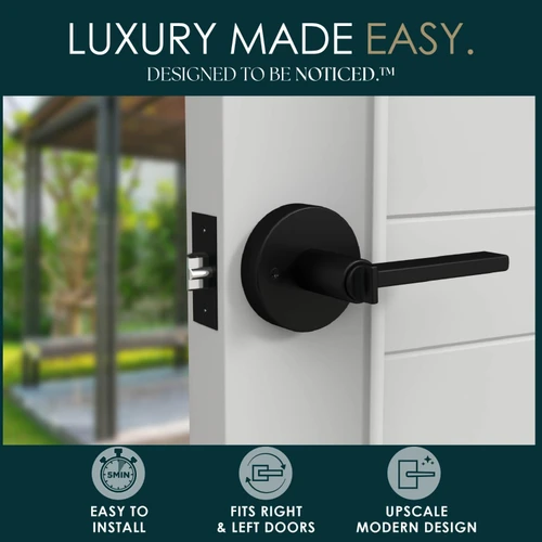 Mega Handles | Modern Round Door Lever | Ralph Collection