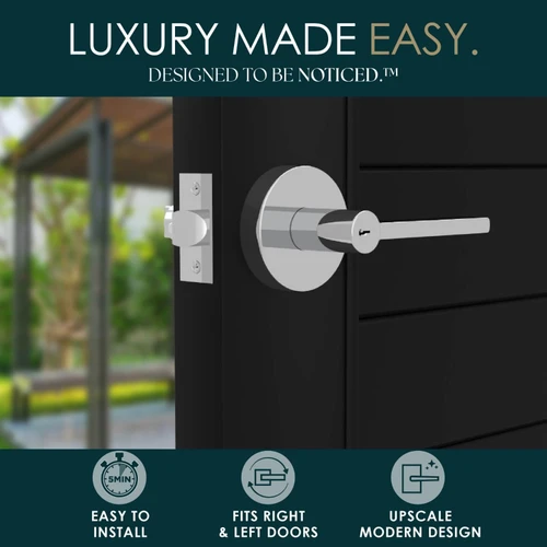 Mega Handles | Modern Round Door Lever | Ralph Collection