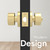Mega Handles | Brass Door Knobs | Buena Collection