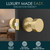 Mega Handles | Brass Door Knobs | Buena Collection