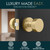 Mega Handles | Brass Door Knobs | Buena Collection